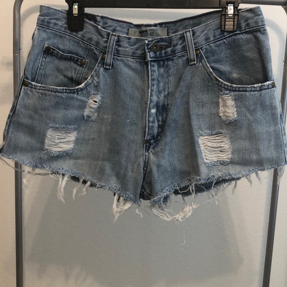 Wrangler jean shorts
